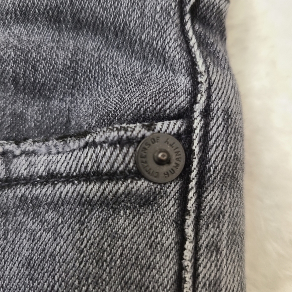 Citizens of Humanity Rocket Stone washed midrise skinny jeans, sz 27 - Picture 6 of 12